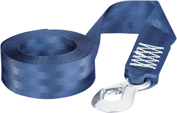 Winch Strap Black, Blue, 1, nordicamoto.ro