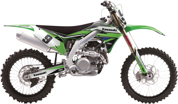 Evo Graphics Kit Black, Green, 2, nordicamoto.ro