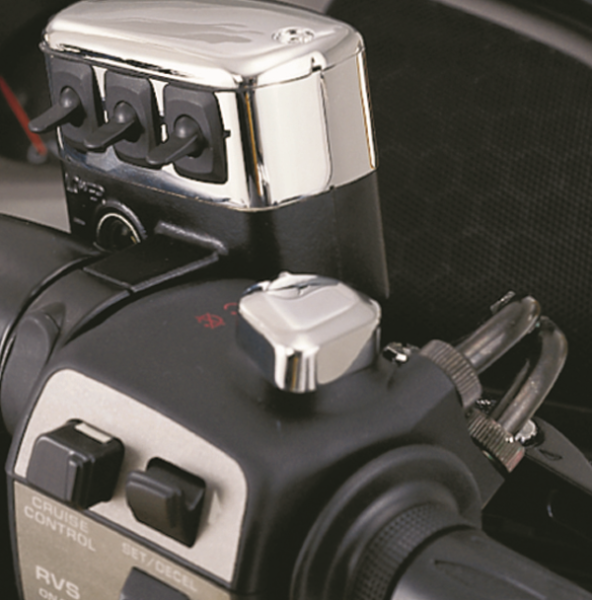 Chrome Kill Switch Cover Chrome, 2, nordicamoto.ro