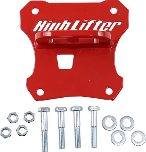 Tow Hook Red, Powder-coated, 1, nordicamoto.ro
