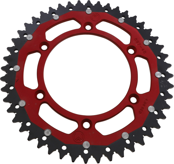 Dual Sprocket Red, 1, nordicamoto.ro