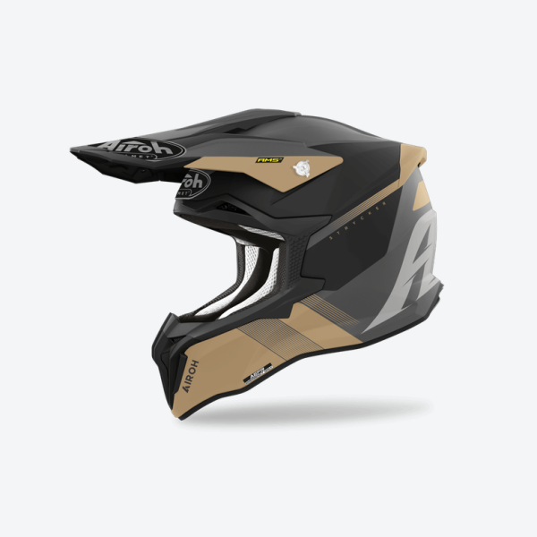 Airoh Strycker Blazer sárga fényes enduro sisak, 7, nordicamoto.ro