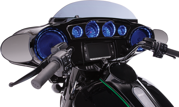 Shock & Awe® Multi-colored Led Dash Accent Black, 1, nordicamoto.ro