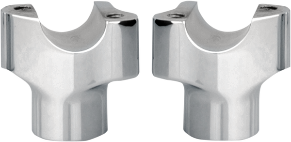 Chubby® Billet Risers Silver, 1, nordicamoto.ro