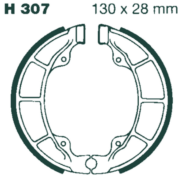 Standard Brake Shoes, 1, nordicamoto.ro