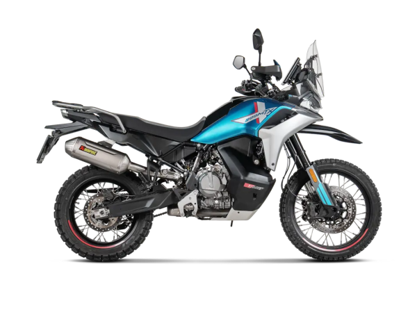 Tobă de eșapament Akrapovič Slip-On Line – Street CF MOTO MT-X 800, 4, nordicamoto.ro
