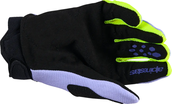 Alpinestars Full Bore V2 gyermek kesztyű, lila/fekete, S méret, 3, nordicamoto.ro