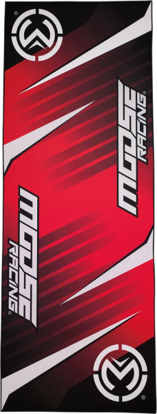MOOSE RACING Pit Pad Black, Red, 1, nordicamoto.ro