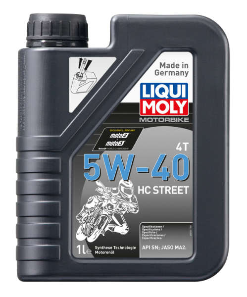 4t 5w-40 Hc Street Engine Oil, 1, nordicamoto.ro