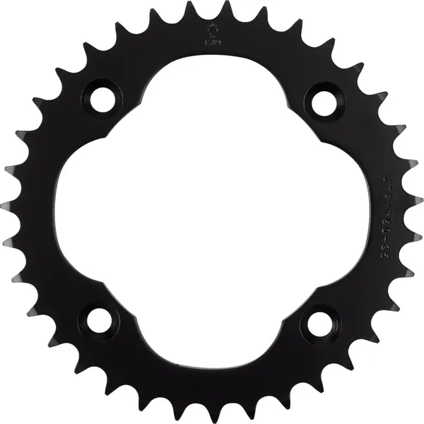 JT SPROCKETS Acél hátsó lánckerék, fekete, 1, nordicamoto.ro