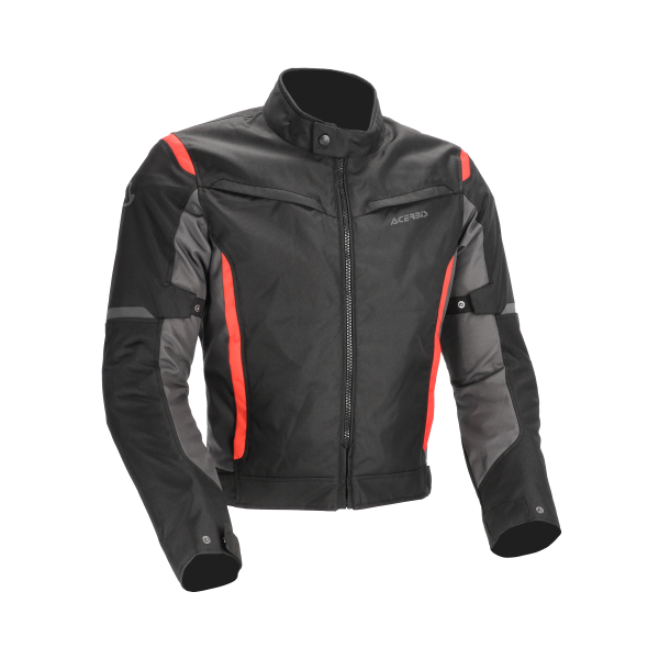 Acerbis Ce X-mat 2.0 kabát, fekete/piros, L, 1, nordicamoto.ro