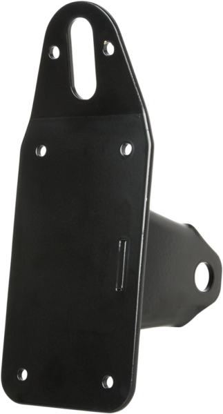 Vertical Left-side Axle Mount License Plate Bracket Black, 1, nordicamoto.ro