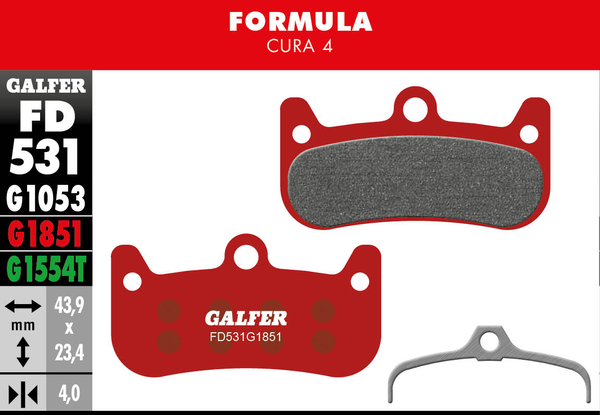 G1851 Advanced Brake Pads, 1, nordicamoto.ro