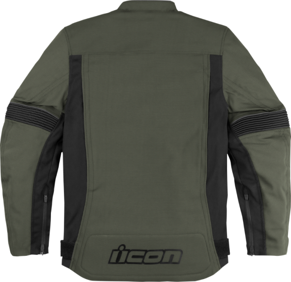 Geaca Icon Slabtown Green 2XL, 4, nordicamoto.ro