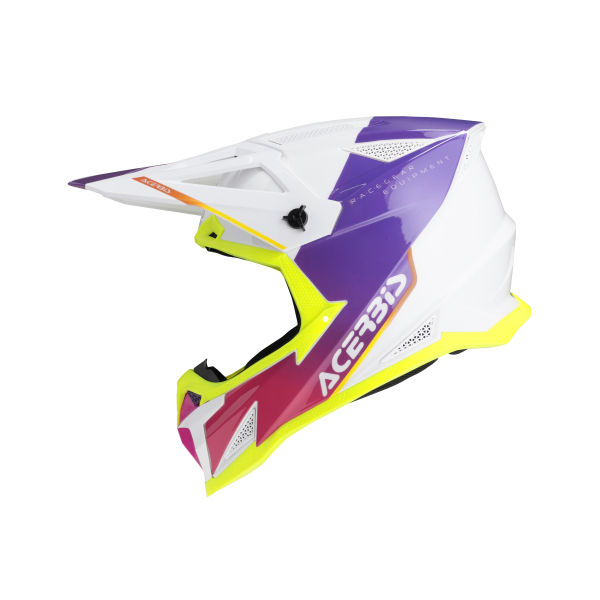 Acerbis T711 sisak, fehér/lila, L-es méret, 9, nordicamoto.ro