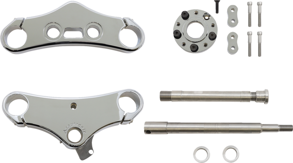 49 Mm Wide Glide Triple Tree Conversion Kit Chrome, 1, nordicamoto.ro