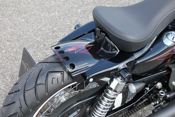 Fender Struts Short For Harley Sportster Black, Gloss, 2, nordicamoto.ro