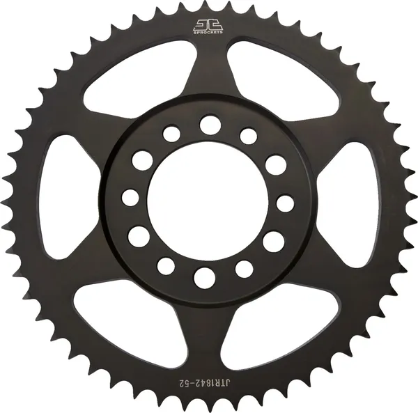 JT SPROCKETS Acél hátsó lánckerék, fekete, 1, nordicamoto.ro