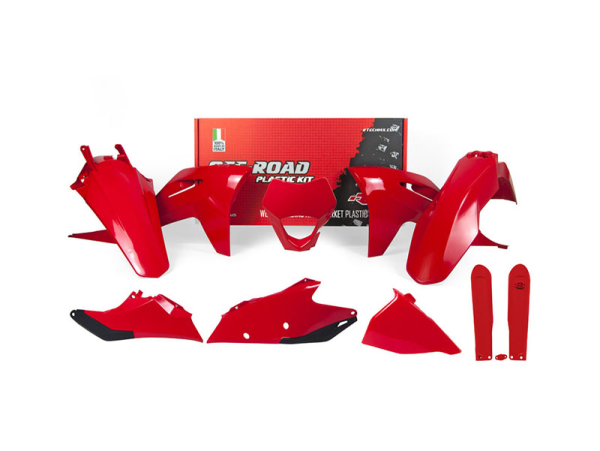 RACETECH Gas-Gas EC/EC-F 21–23 piros műanyag készlet, 1, nordicamoto.ro