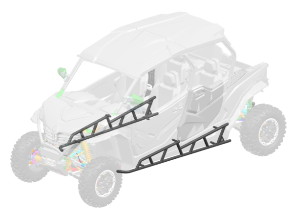 CFMOTO ZFORCE 950 SPORT-4 UTV oldalsó védőrudak, 4, nordicamoto.ro