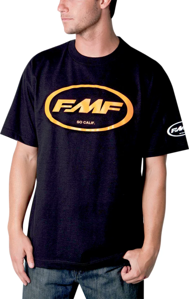 Tee Classic Don Black-orangeBlack, Orange  XL, 1, nordicamoto.ro