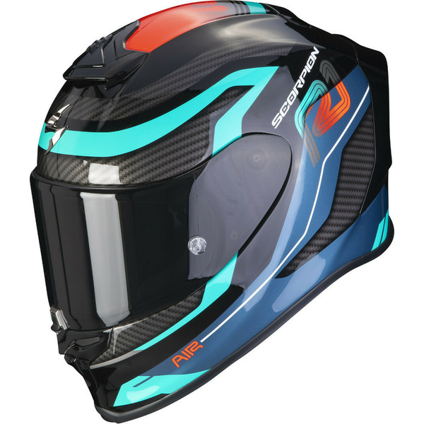 Casca integrala sport SCORPION EXO-R1 EVO AIR VATIS Negru/Albastru/Rosu L +, 2, nordicamoto.ro
