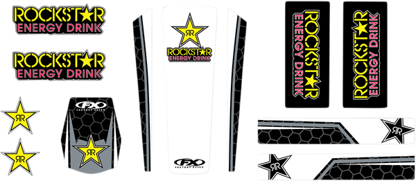 Trim Kit Graphics Black, White, 1, nordicamoto.ro