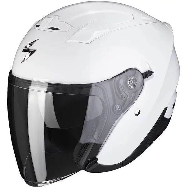SCORPION EXO-230 SOLID Black S nyitott arcú/fúvóka sisak, 4, nordicamoto.ro