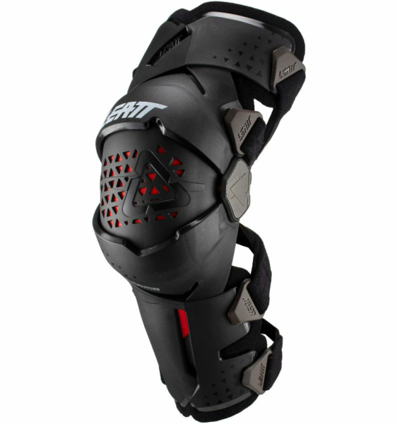 Leatt Z-FRAME térdvédő, fekete, 2, nordicamoto.ro