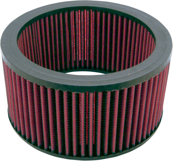 High-flow Air Filter For Super E And G Carburetors Black, Red, 1, nordicamoto.ro