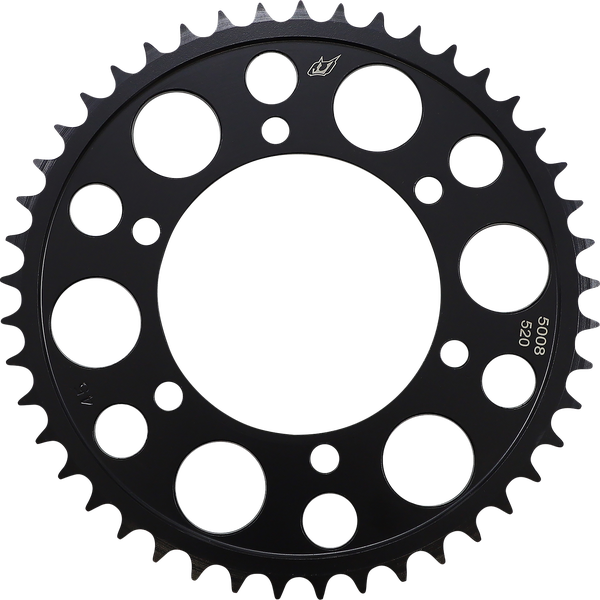 Lightweight Steel Sprocket Black, Zinc, 2, nordicamoto.ro