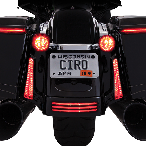 Light Fang Rear Chrome, 2, nordicamoto.ro