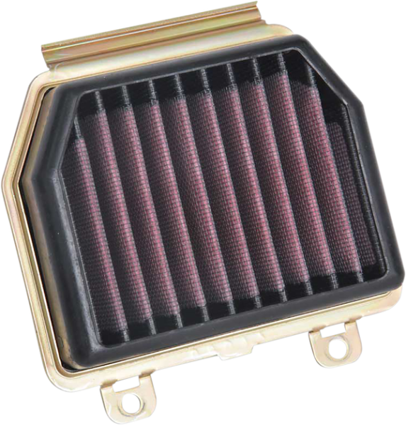 High-flow Air Filter Black, Red, 3, nordicamoto.ro