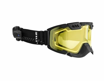 CKX 210 Airflow fűtött védőszemüveg, matt fekete/sárga lencsékkel, 1, nordicamoto.ro