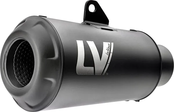 LeoVince LV-10 fekete slip-on kipufogórendszer a Ducati Scrambler 800-hoz, 2, nordicamoto.ro