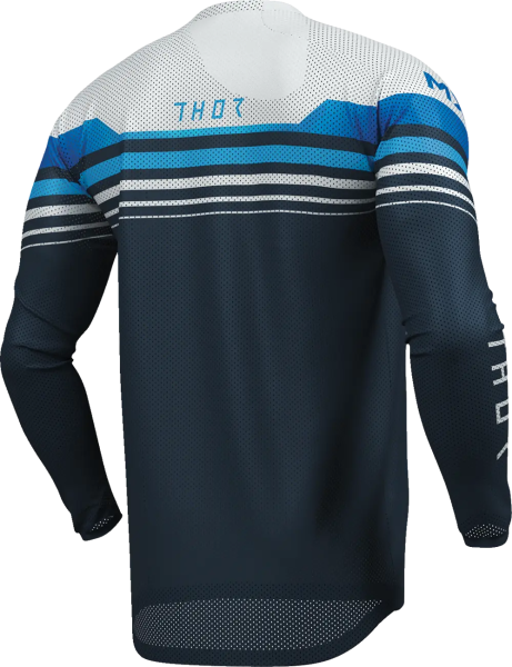 Tricou Thor Launchmode Air Raptor Alb/Albastru 2XL, 7, nordicamoto.ro