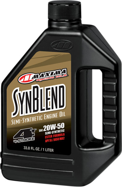 Maxima Syn Blend Ester 20W-50 félszintetikus 4T motorolaj, 1L, 1, nordicamoto.ro