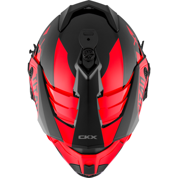 CKX sisak + védőszemüveg TITAN Airflow Extra Red, XS, 4, nordicamoto.ro