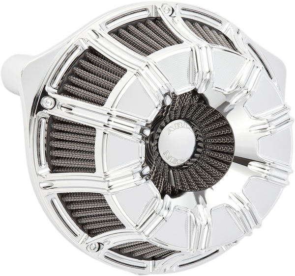 Inverted Series Air Cleaner Kit Silver, 1, nordicamoto.ro