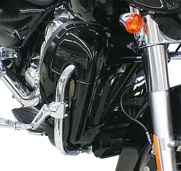 Vented Lower Leg Fairing Kit Black, 2, nordicamoto.ro