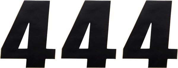 Vinyl Race Numbers Black, 1, nordicamoto.ro