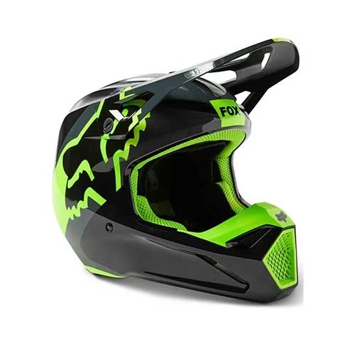 Fox MX V1 XPOZR DOT/ECE sisak, fekete/szürke, M-es méret, 1, nordicamoto.ro