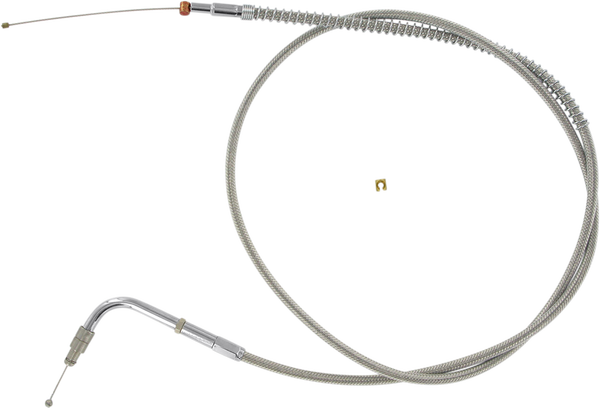 Stainless Steel Throttle/idle Cable Silver Standard, 1, nordicamoto.ro