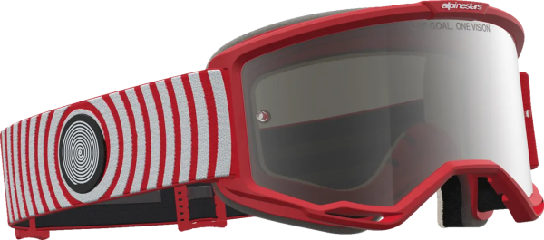 Alpinestars Vision 5 Hone síszemüveg – fehér/rózsaszín/színezett lencse, 3, nordicamoto.ro