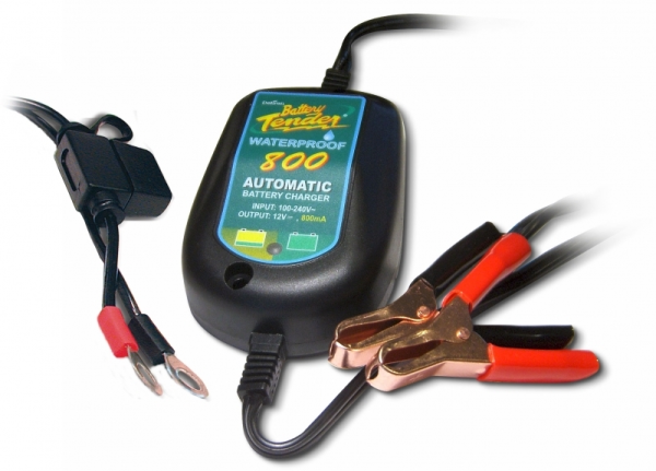 Battery Charger Battery Tender® 800 12v 11 X 7 X 3.8cm 0.8a Waterproof Black Black, 1, nordicamoto.ro