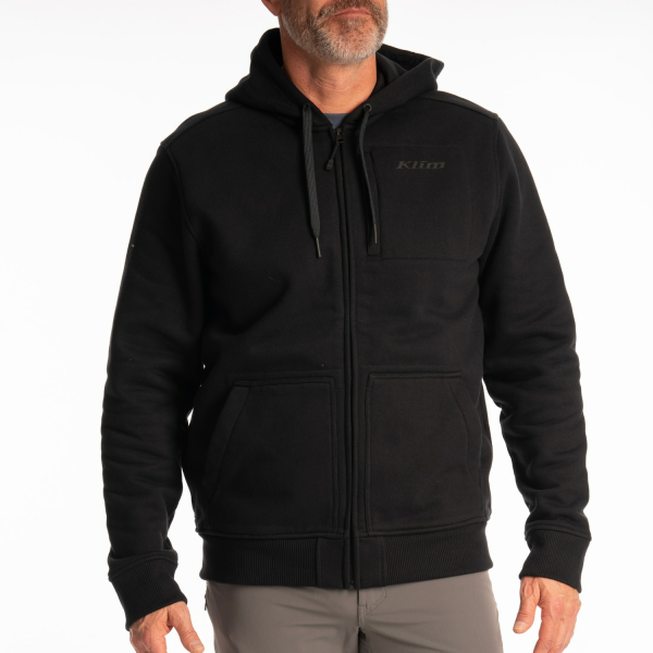 Gunnison Heavyweight kapucnis pulóver SM, fekete, 9, nordicamoto.ro