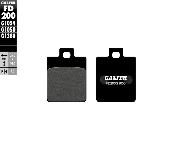 Brake Pad Orcanic, 1, nordicamoto.ro
