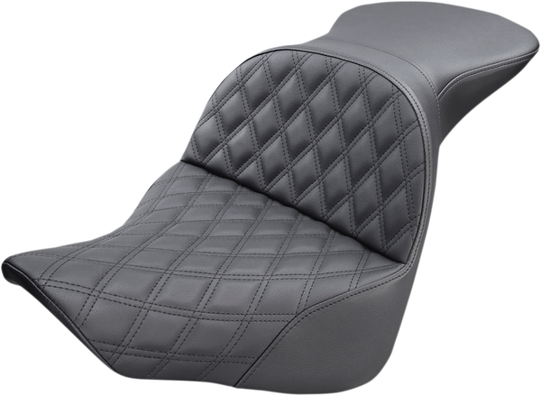 Explorer Lattice Stitch Seat Black, 1, nordicamoto.ro