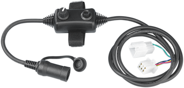 Passenger Audio Controller Black, 1, nordicamoto.ro