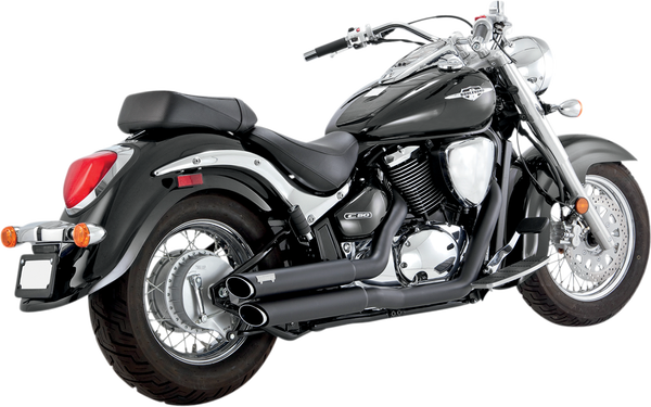 Twin Slash Staggereds Black, 1, nordicamoto.ro